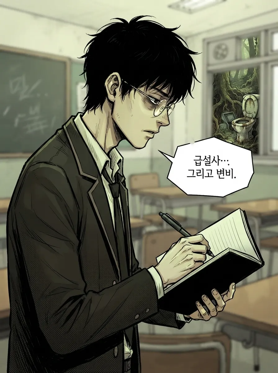 설사노트: 복수는 화장실에서 11컷