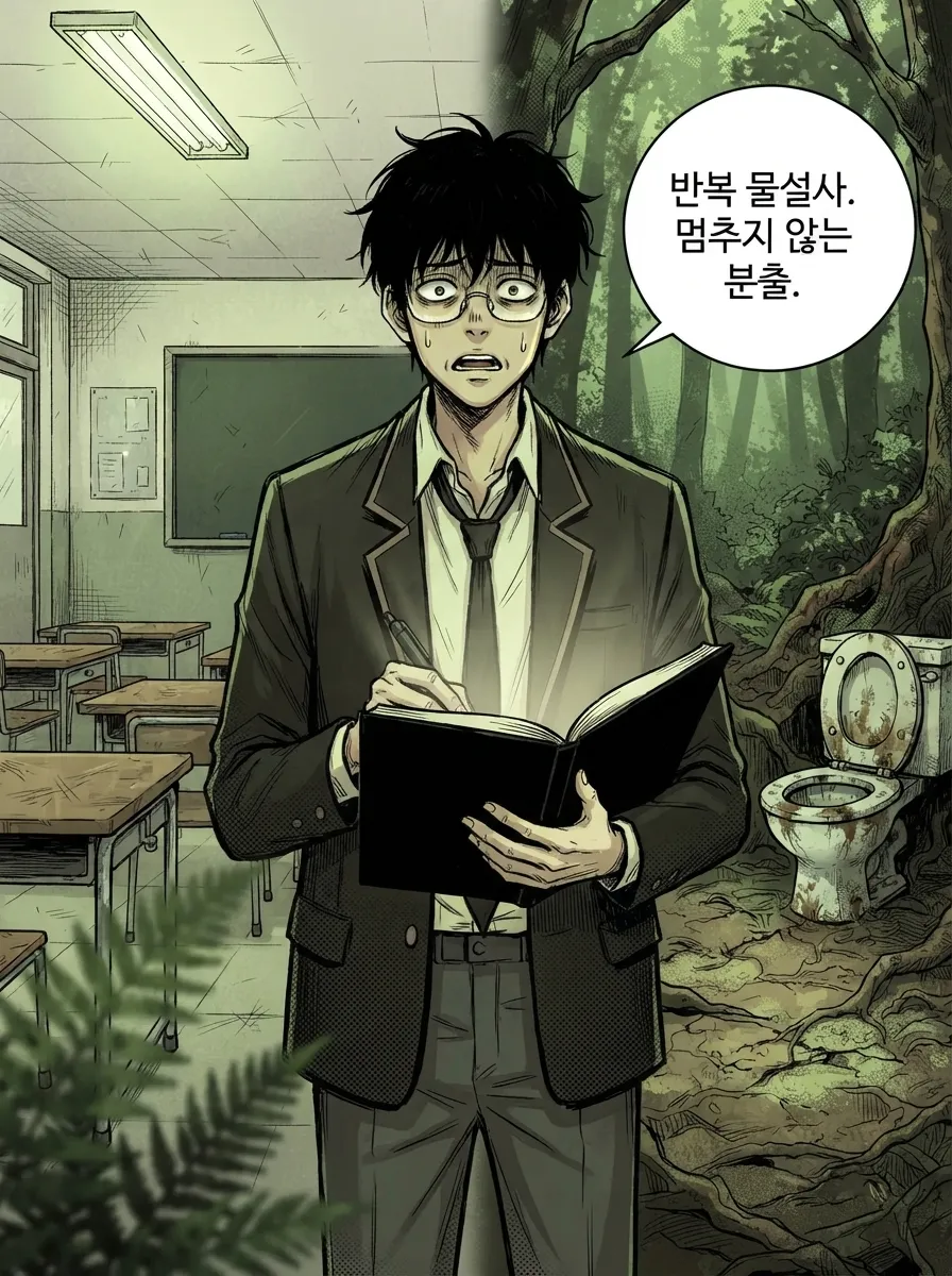 설사노트: 복수는 화장실에서 20컷