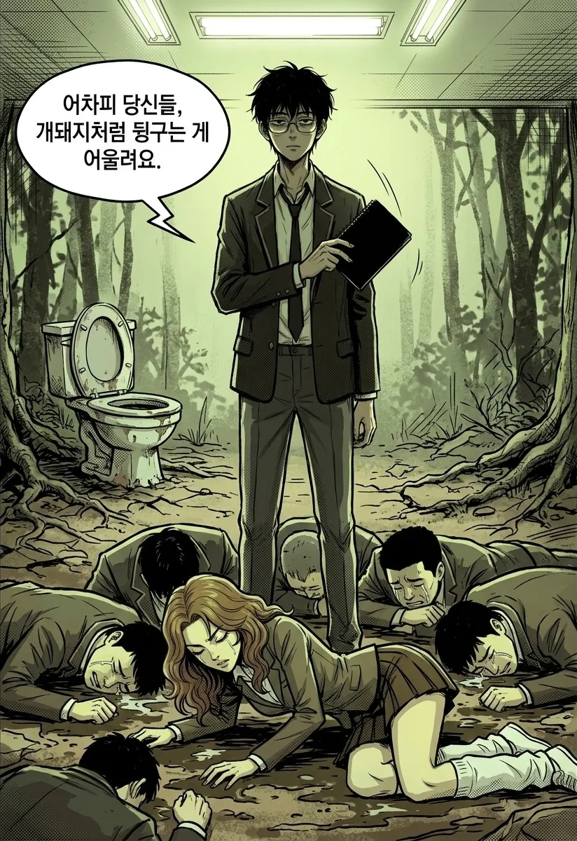 설사노트: 복수는 화장실에서 25컷