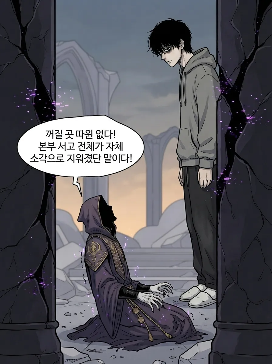서고의 생존자 17컷