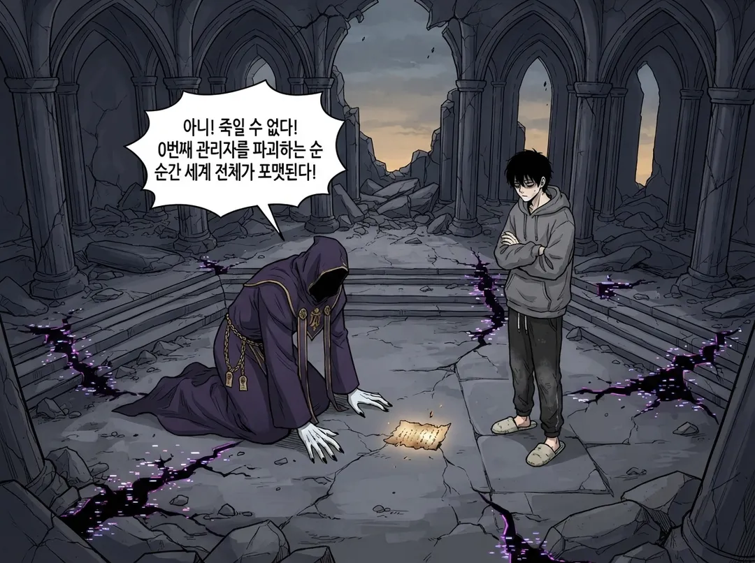 서고의 생존자 26컷