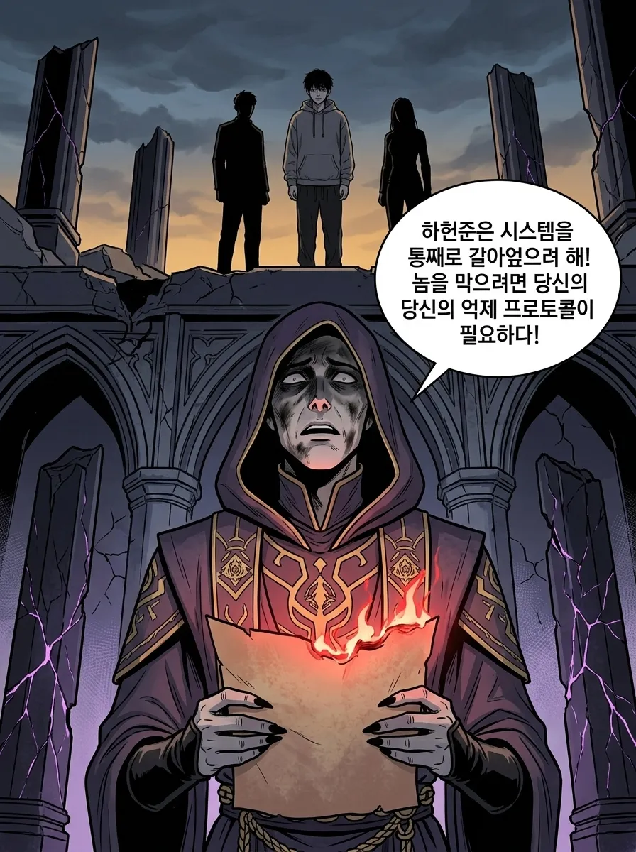 서고의 생존자 28컷