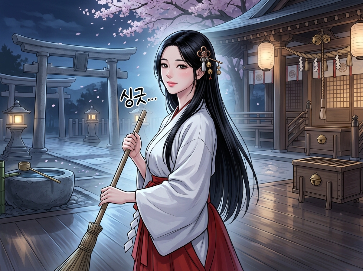 신사의 무녀, 금기의 제단 4컷