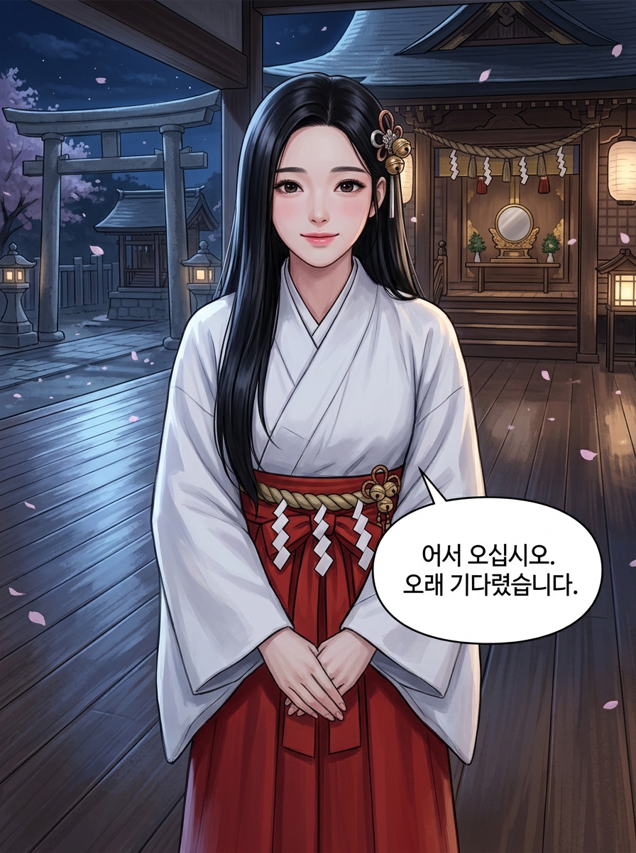 신사의 무녀, 금기의 제단 7컷
