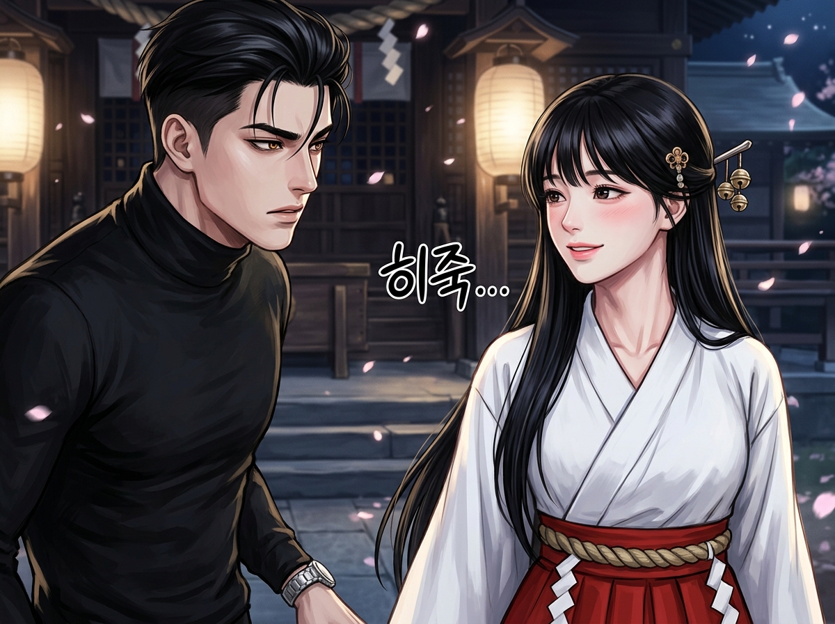 신사의 무녀, 금기의 제단 9컷