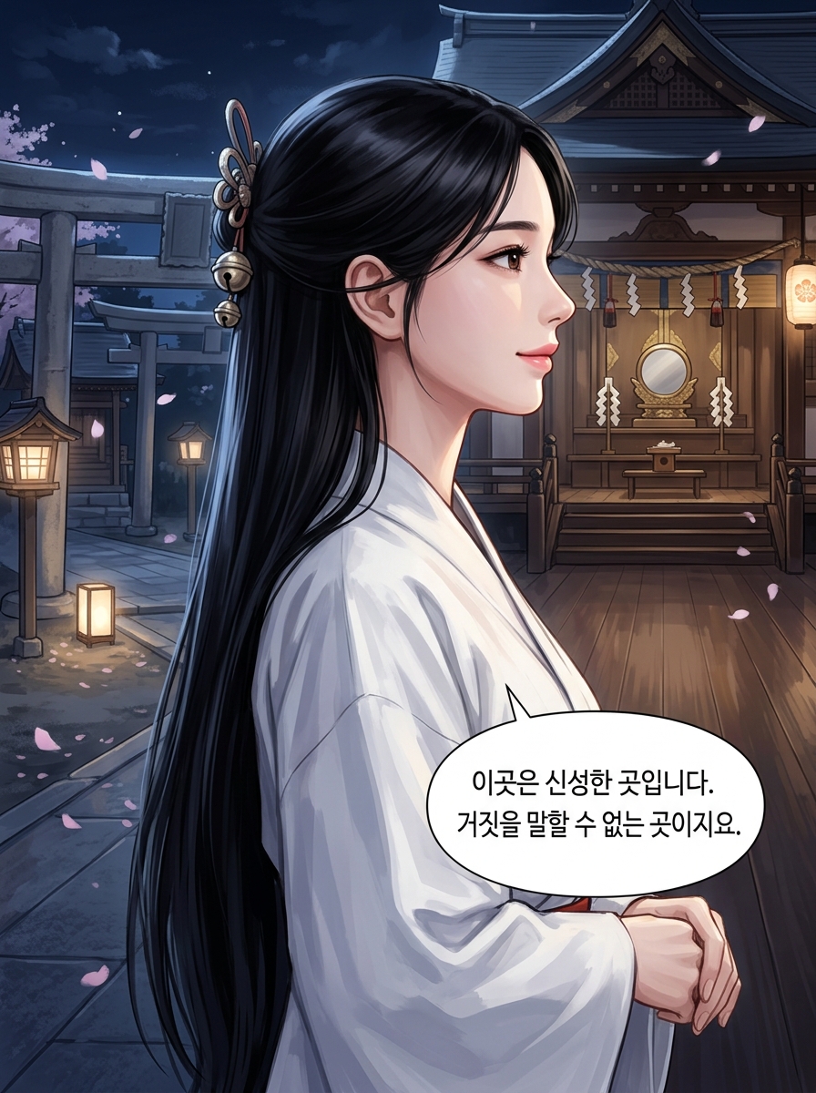 신사의 무녀, 금기의 제단 10컷