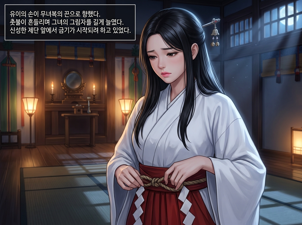 신사의 무녀, 금기의 제단 19컷