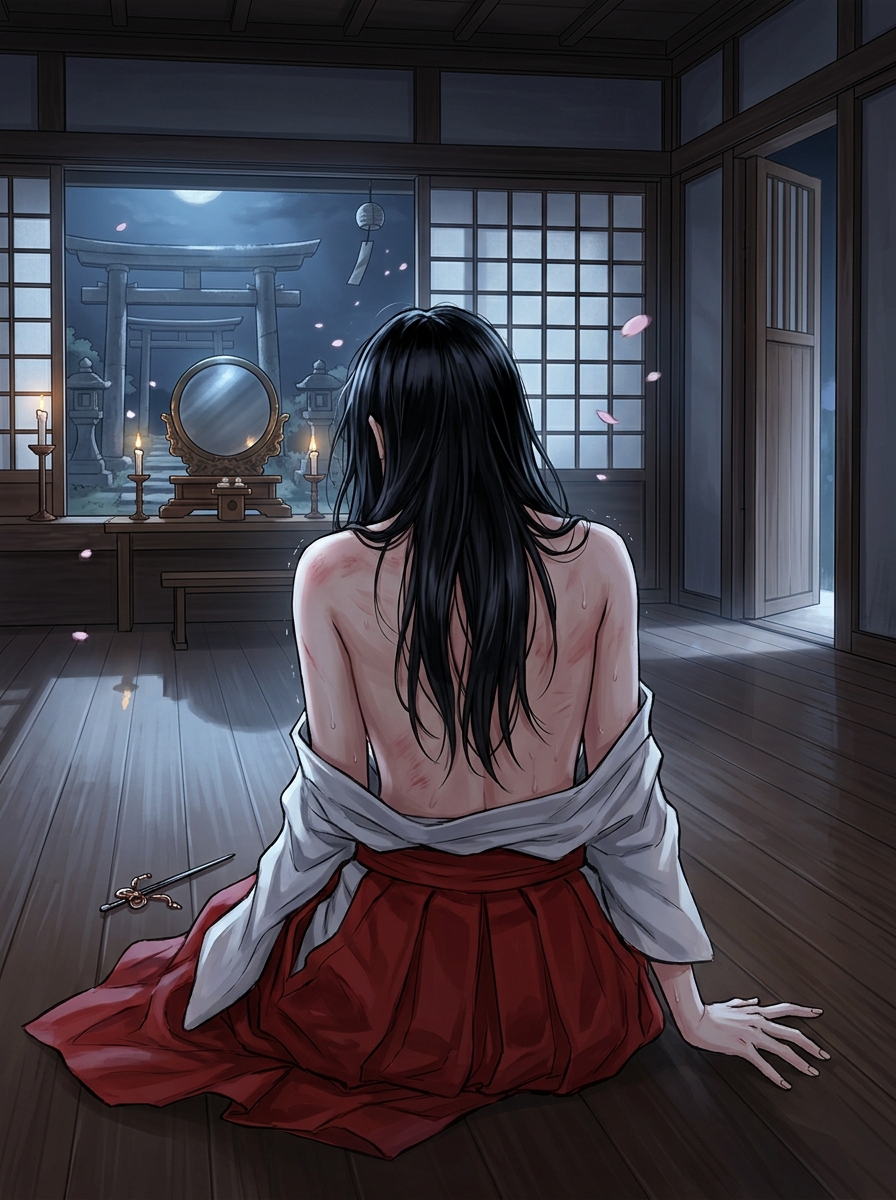 신사의 무녀, 금기의 제단 30컷