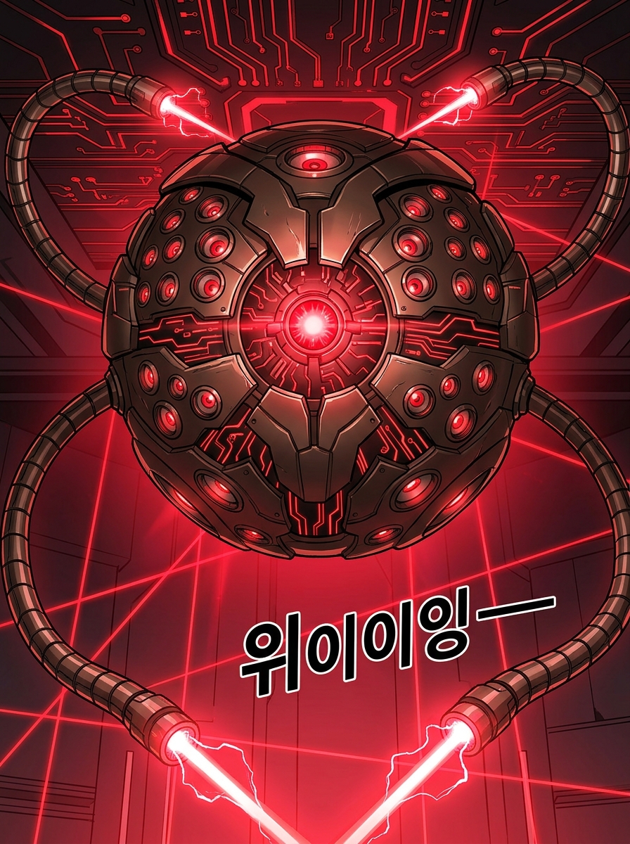 거울 속의 적 4컷
