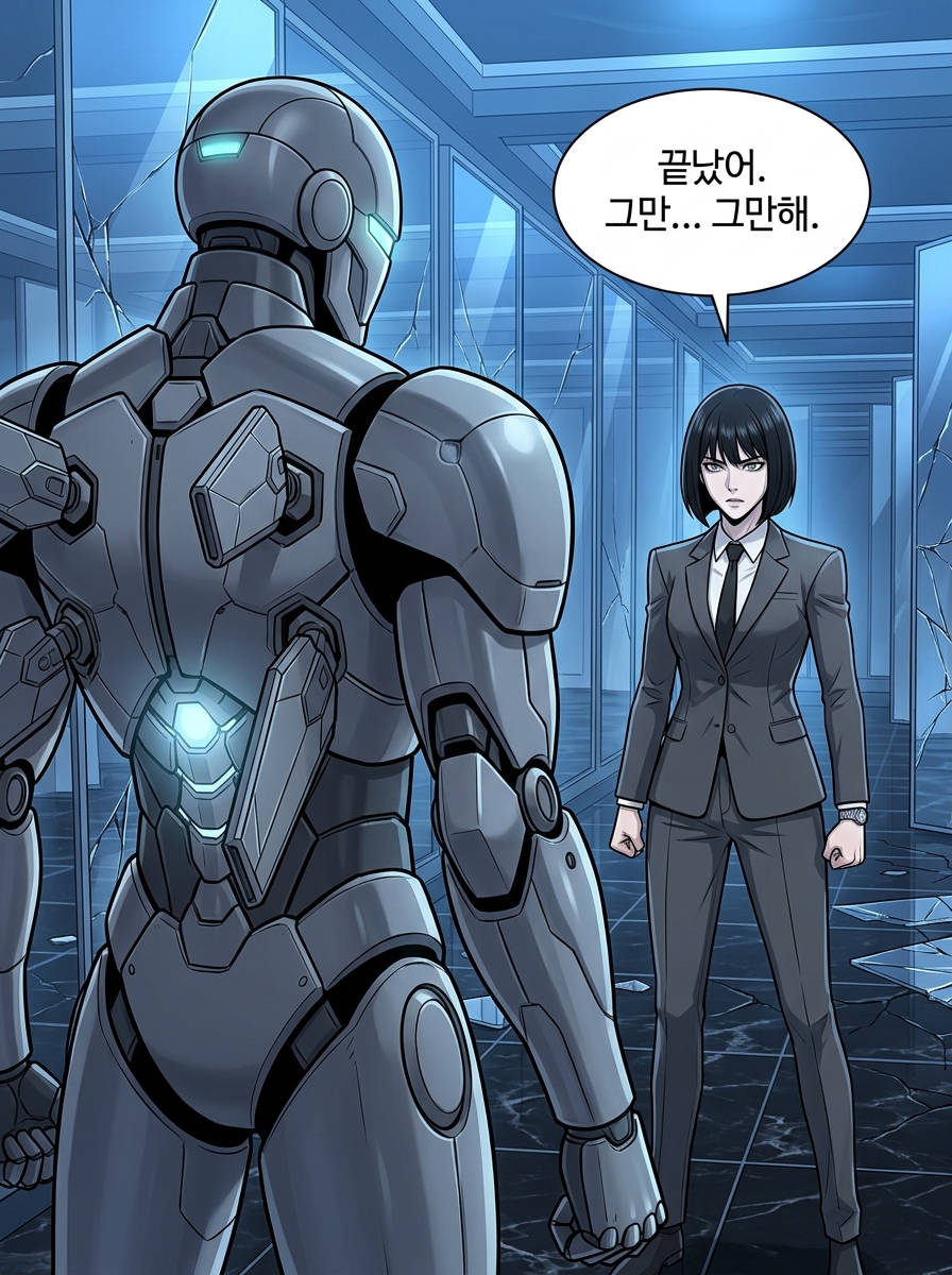거울 속의 적 25컷