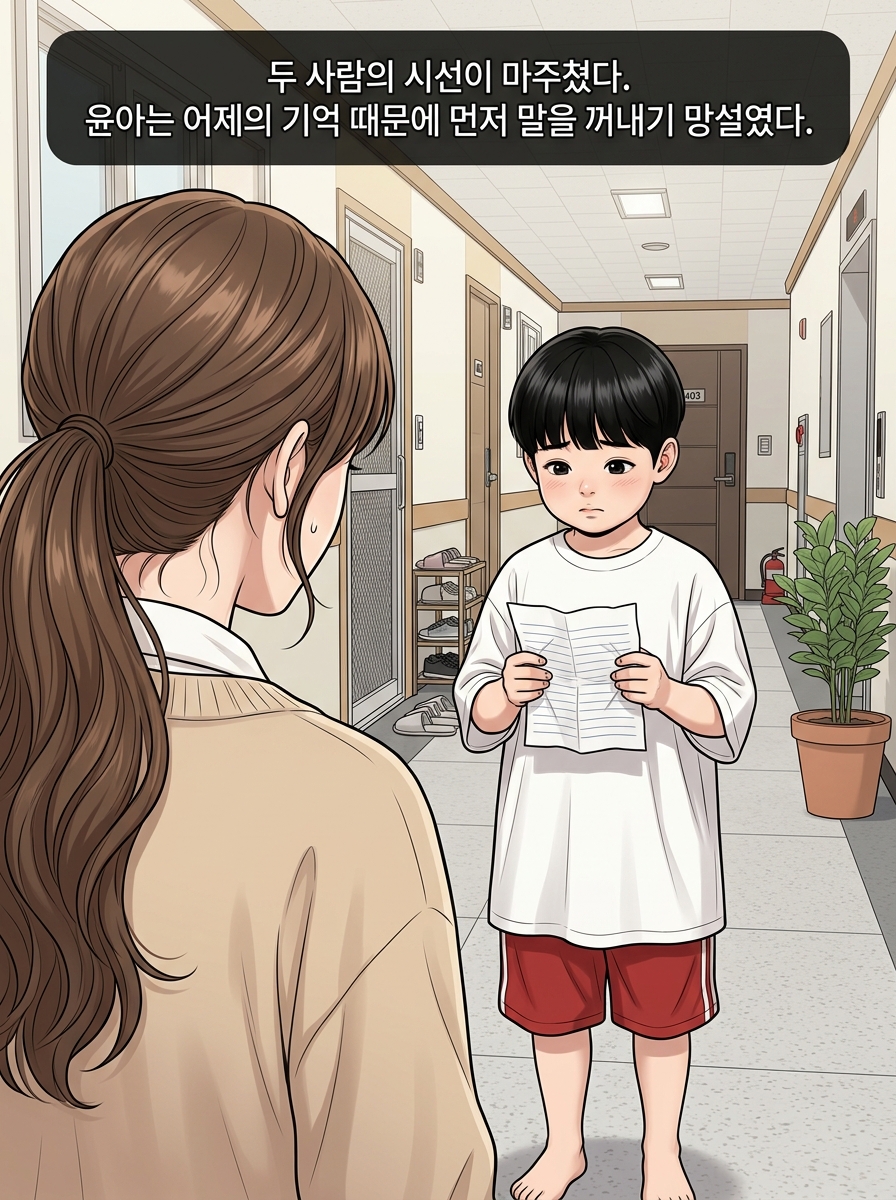 아이의 눈물 3컷