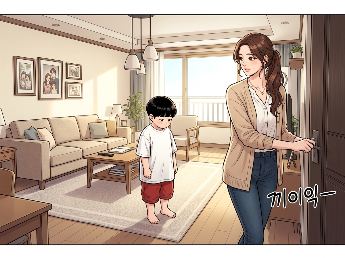 아이의 눈물 9컷