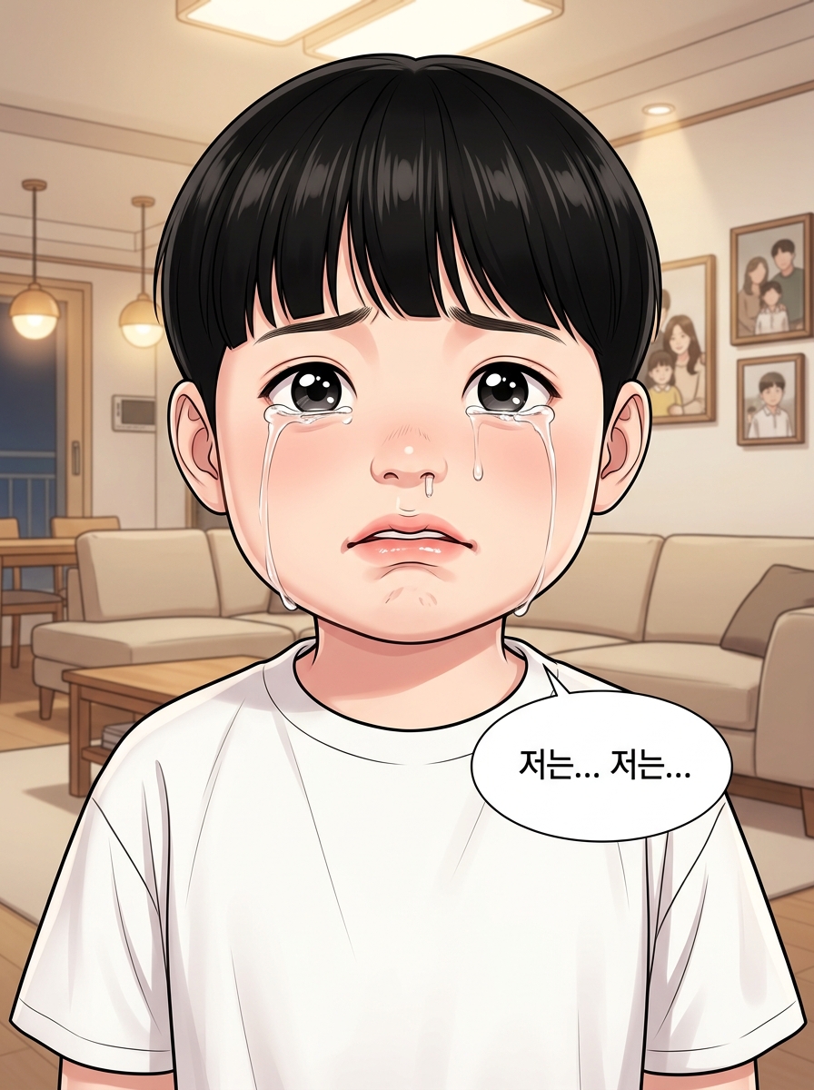 아이의 눈물 13컷