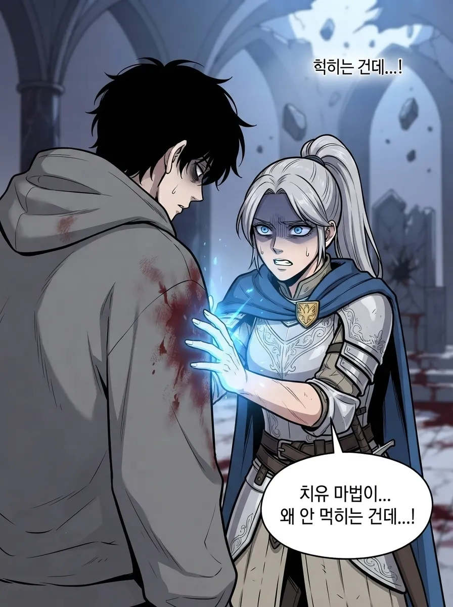 구원받은 여신의 선택 3컷
