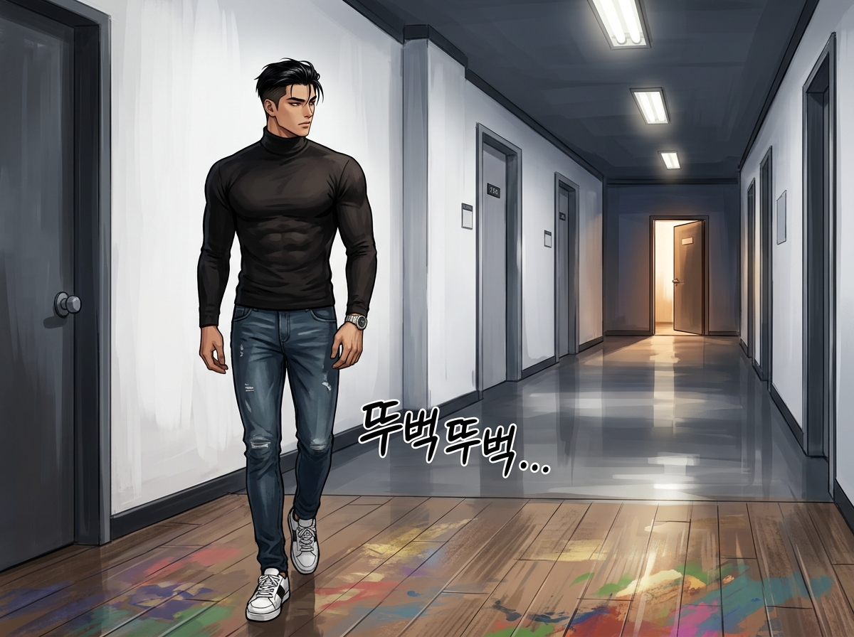 유화 물감 위의 죄책감 7컷