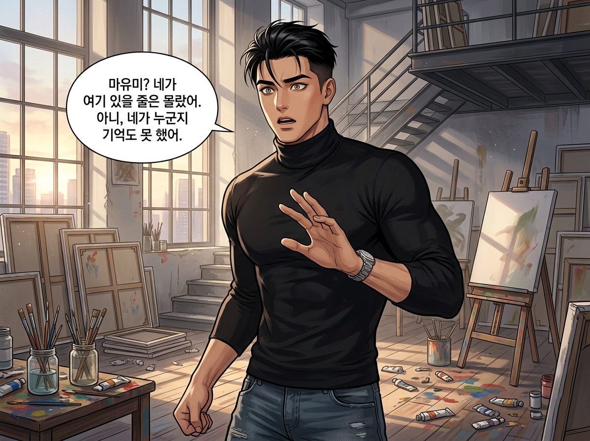 유화 물감 위의 죄책감 12컷