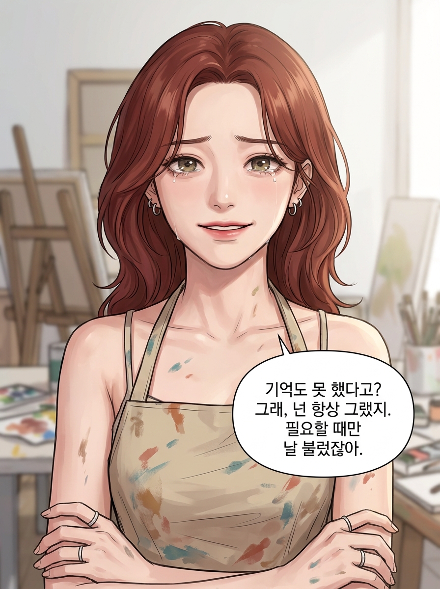 유화 물감 위의 죄책감 13컷