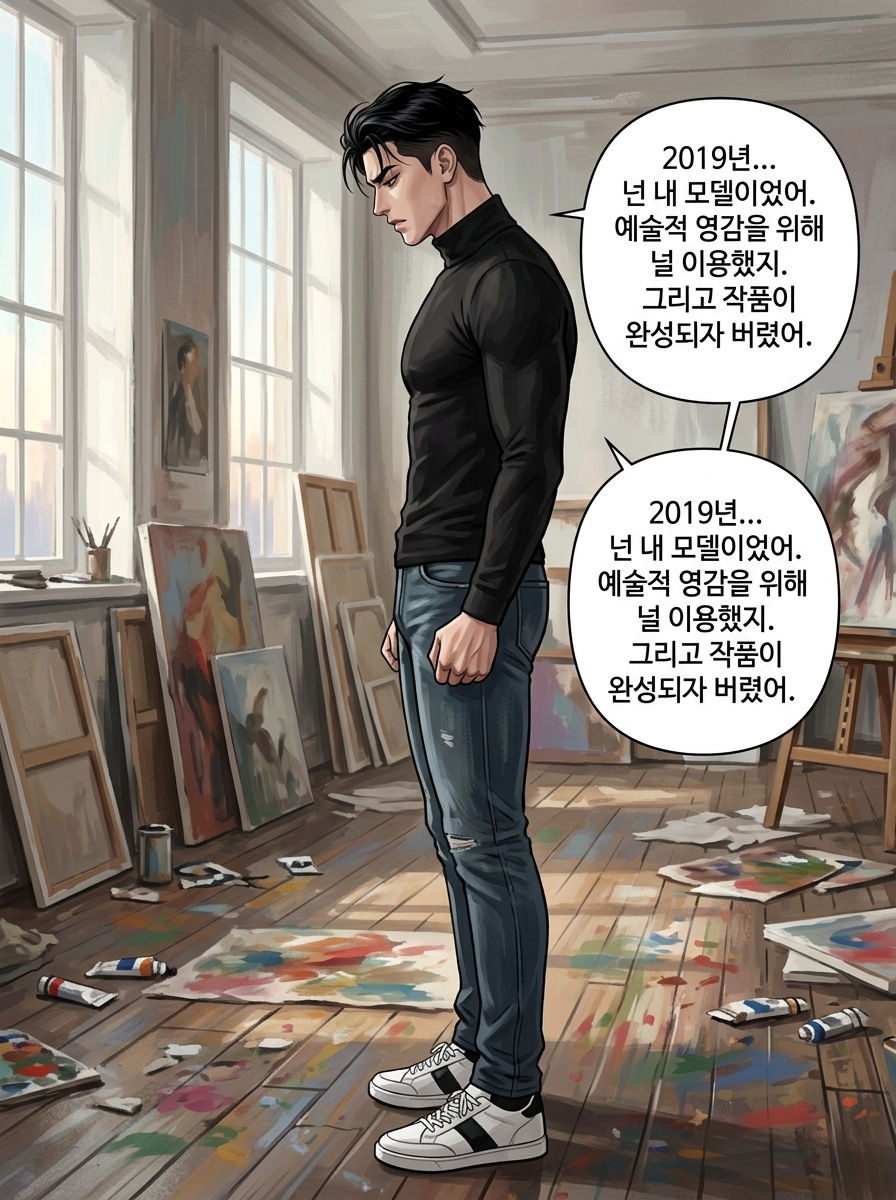 유화 물감 위의 죄책감 15컷