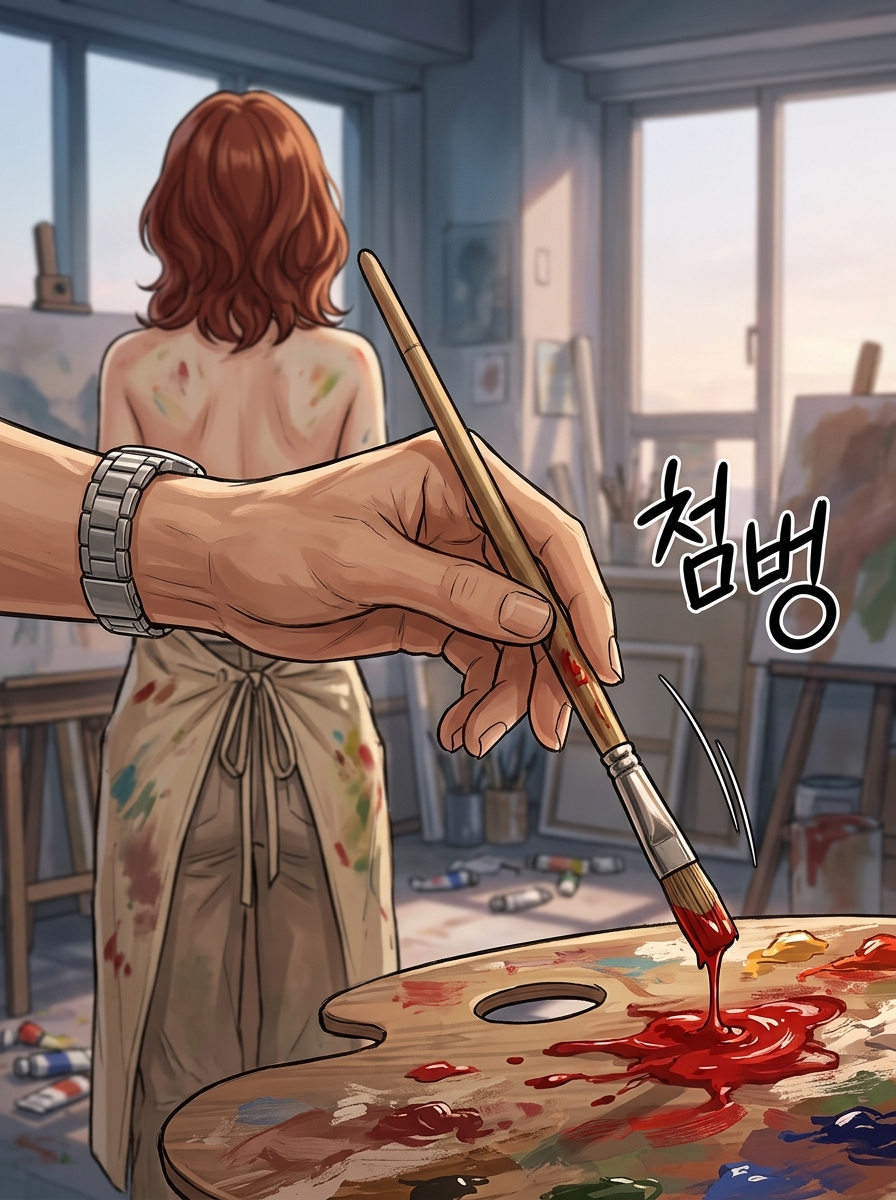 유화 물감 위의 죄책감 22컷