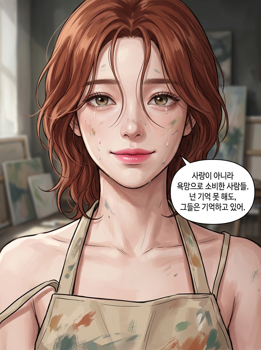 유화 물감 위의 죄책감 28컷