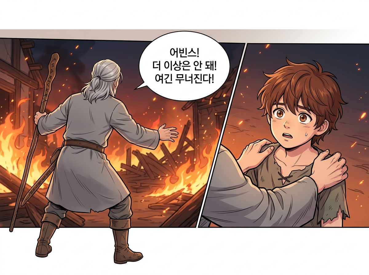 멈춰버린 시간 4컷