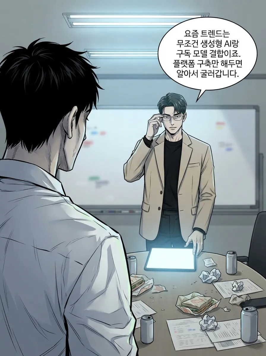 월요일까지 살아남기 3컷