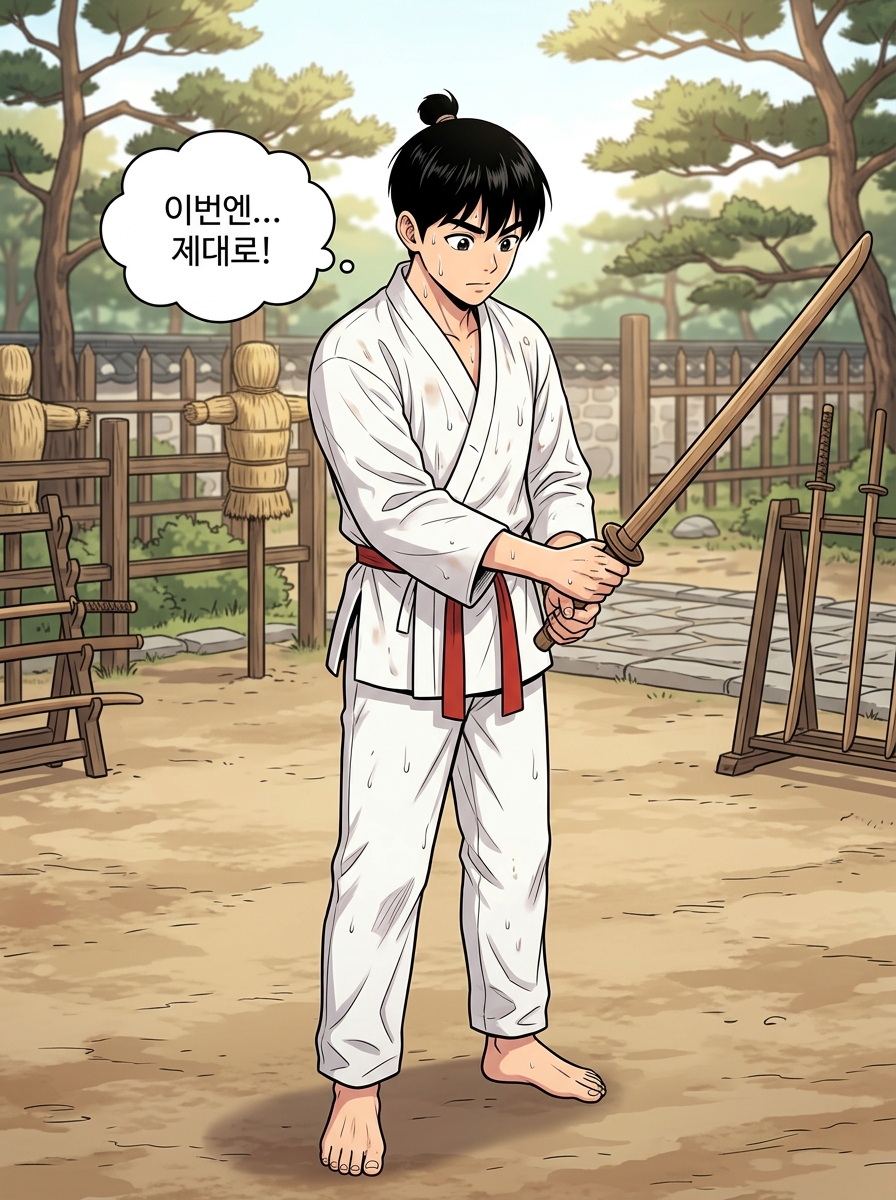 불구의 스승, 완전한 제자들 3컷