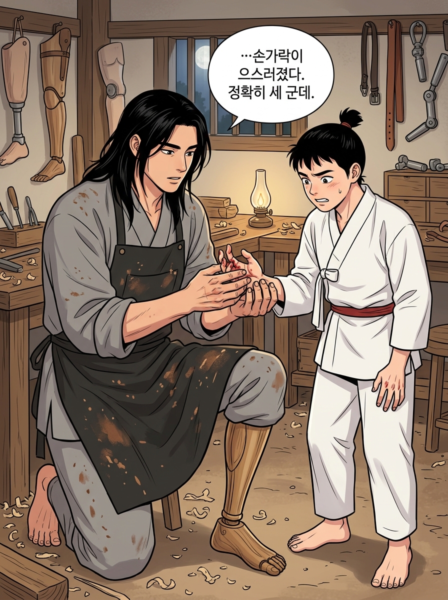 불구의 스승, 완전한 제자들 19컷