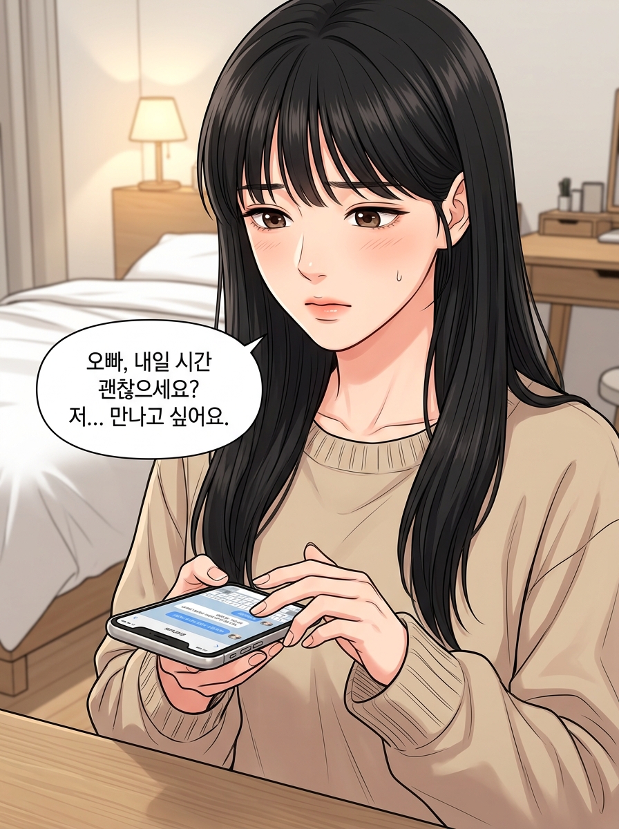 일단, 한 번만 만나보자 4컷