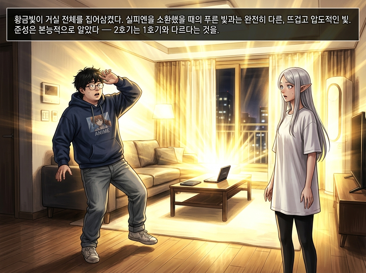 금발 엘프의 각인 8컷