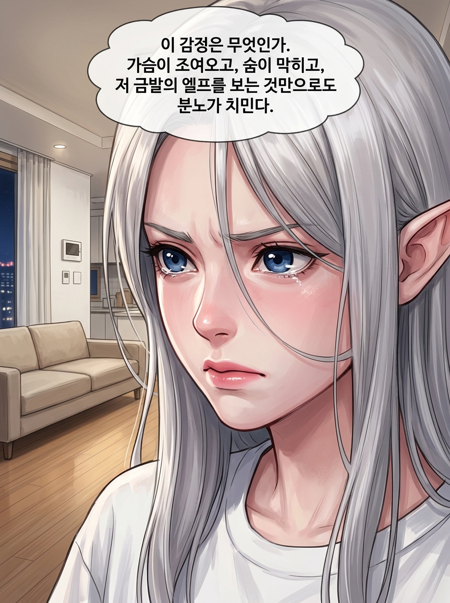 금발 엘프의 각인 16컷
