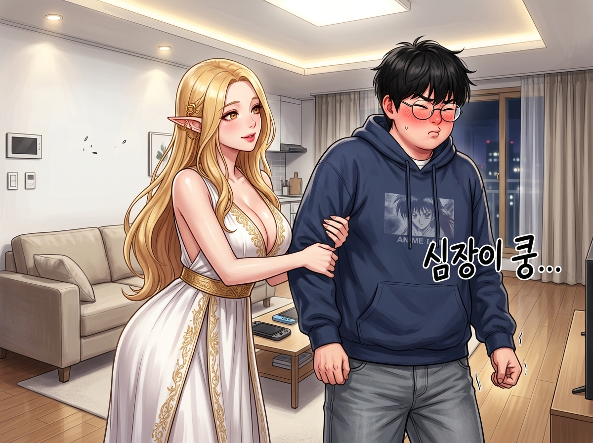 금발 엘프의 각인 17컷