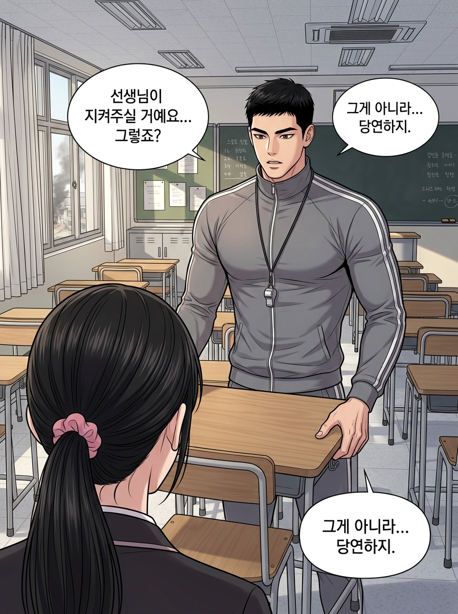 최후의 교실 4컷