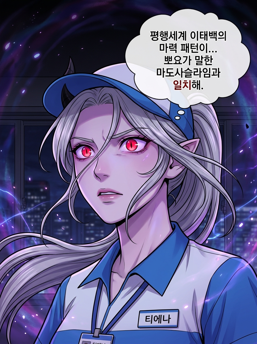 마도사슬라임의 공간 전이 4컷