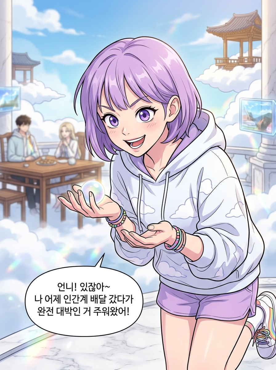 빛이 말하길, 비트가 내려왔다 8컷