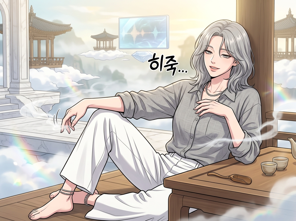 빛이 말하길, 비트가 내려왔다 12컷