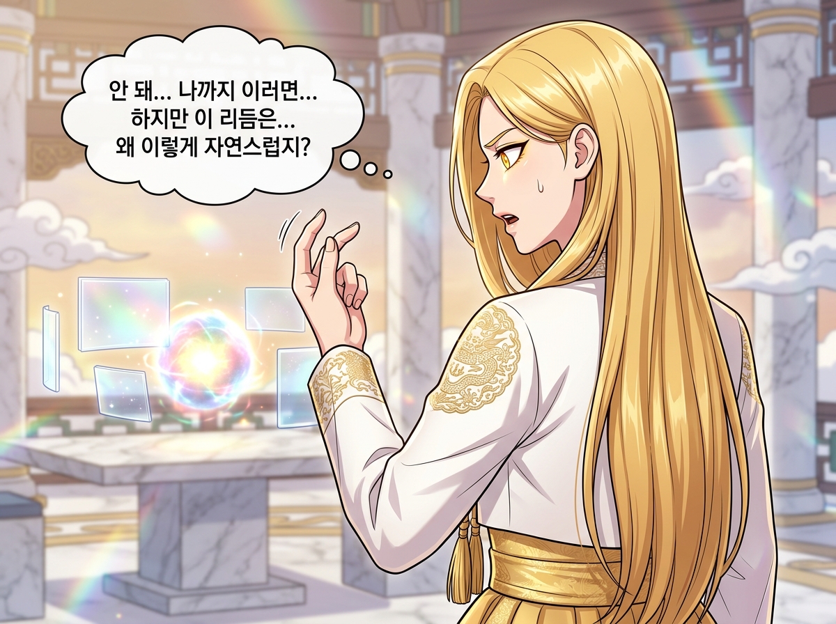 빛이 말하길, 비트가 내려왔다 13컷