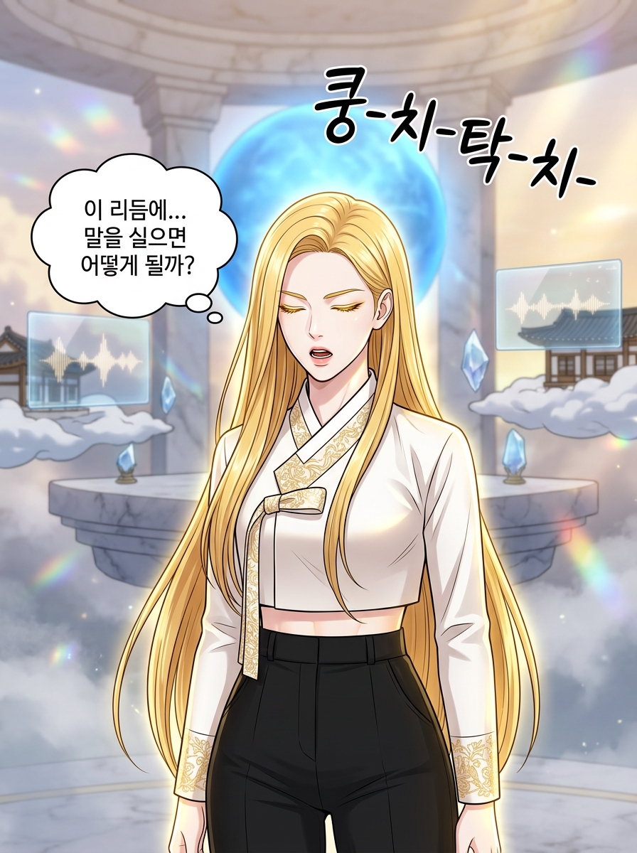 빛이 말하길, 비트가 내려왔다 18컷