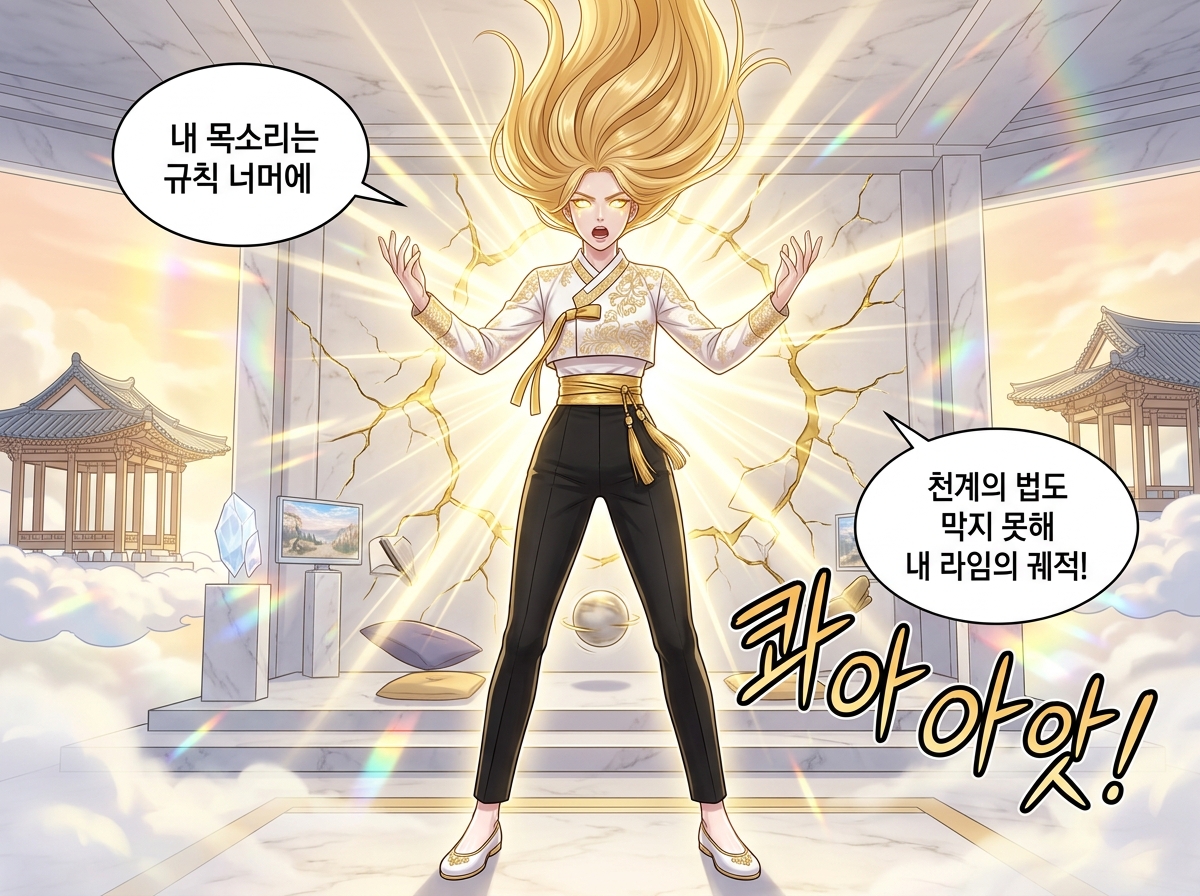 빛이 말하길, 비트가 내려왔다 20컷