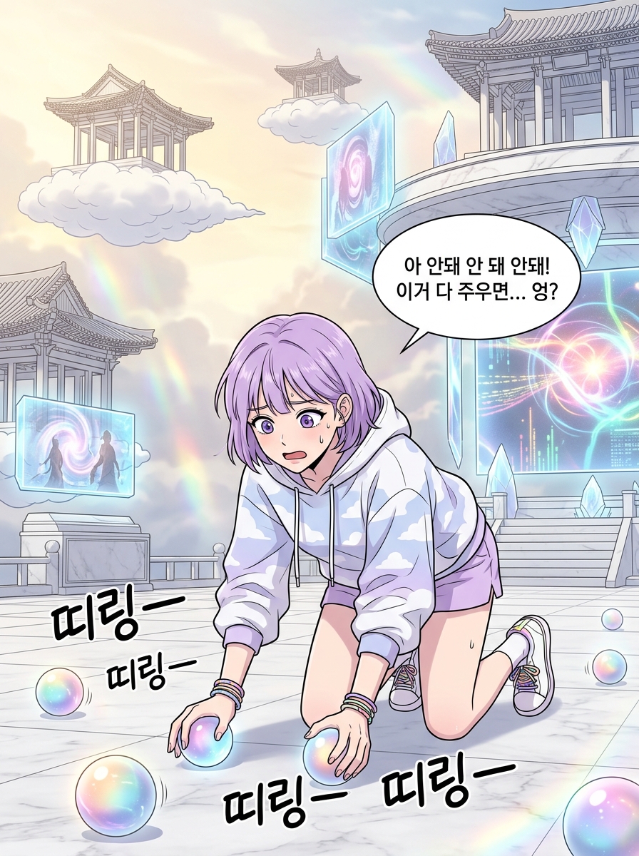 빛이 말하길, 비트가 내려왔다 25컷