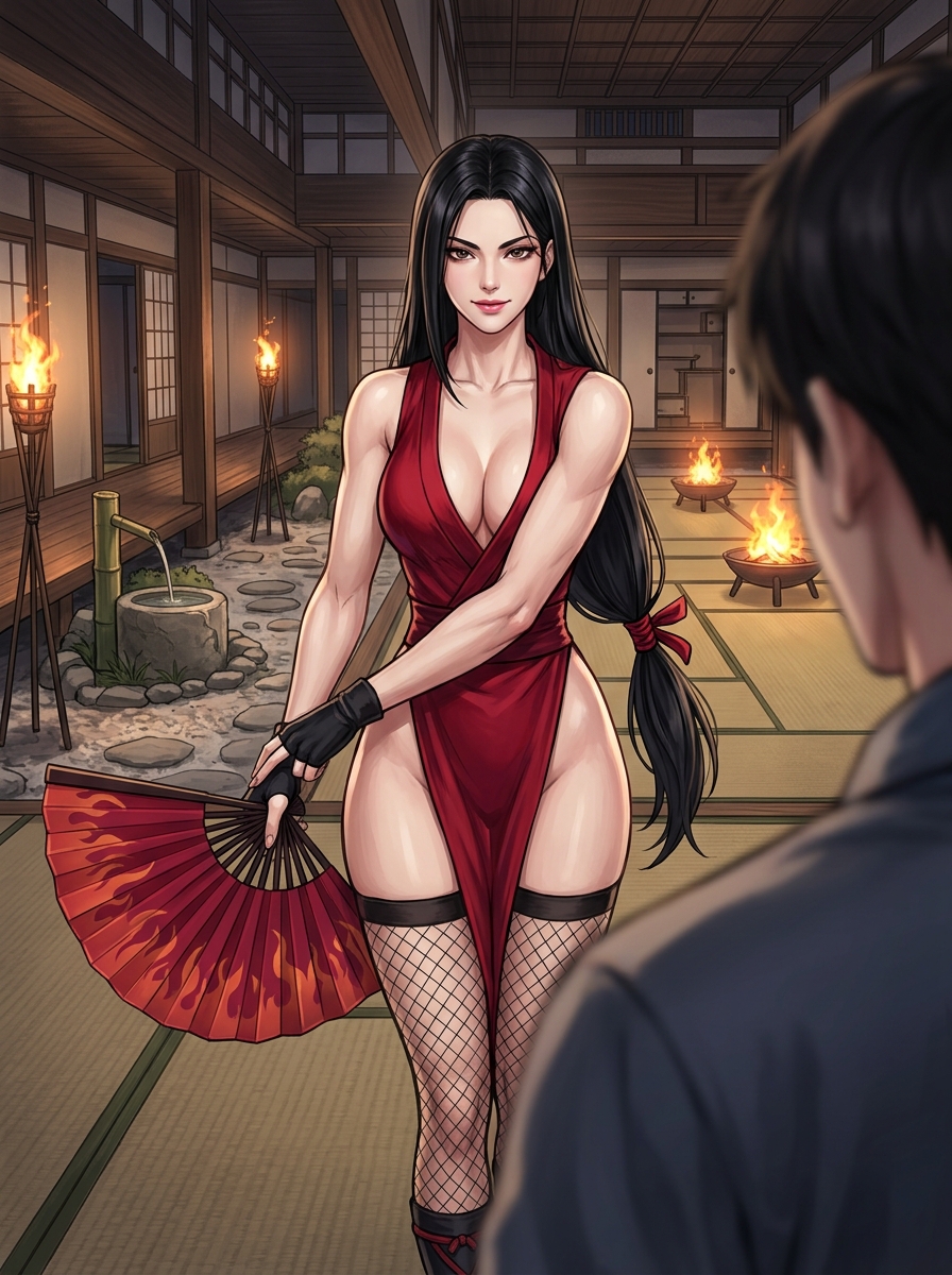 붉은 불꽃의 쿠노이치 14컷