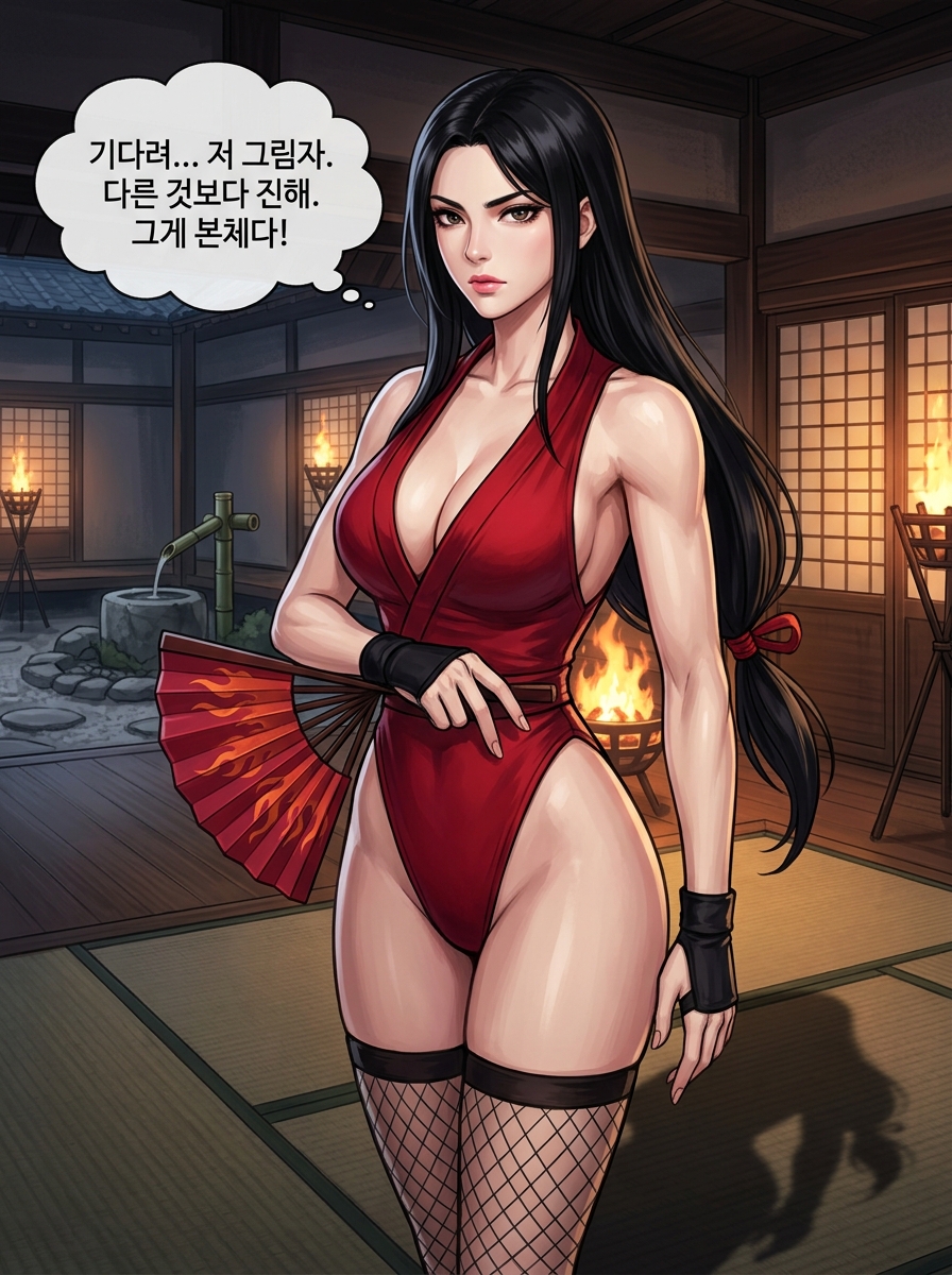 붉은 불꽃의 쿠노이치 23컷