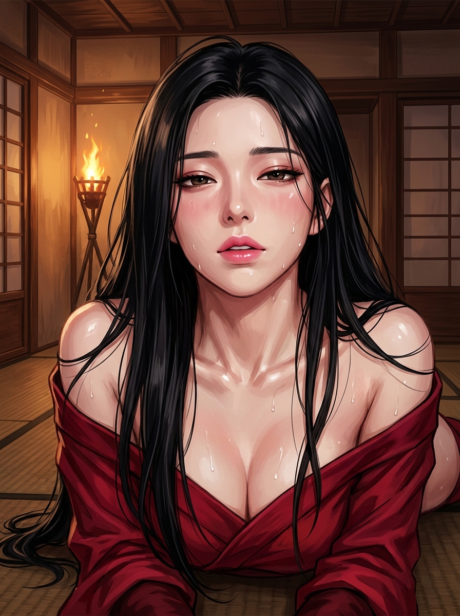 붉은 불꽃의 쿠노이치 28컷