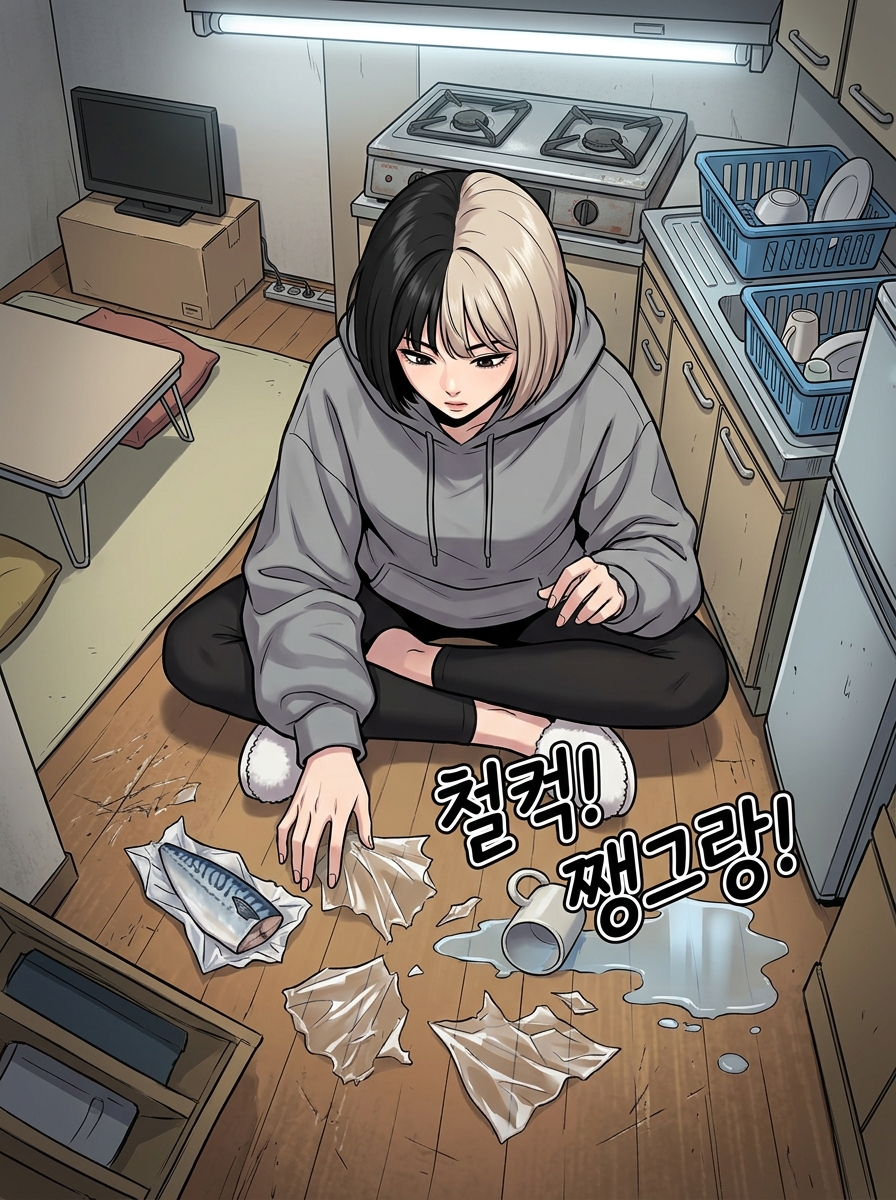 고양이는 고등어를 참을 수 없다 15컷