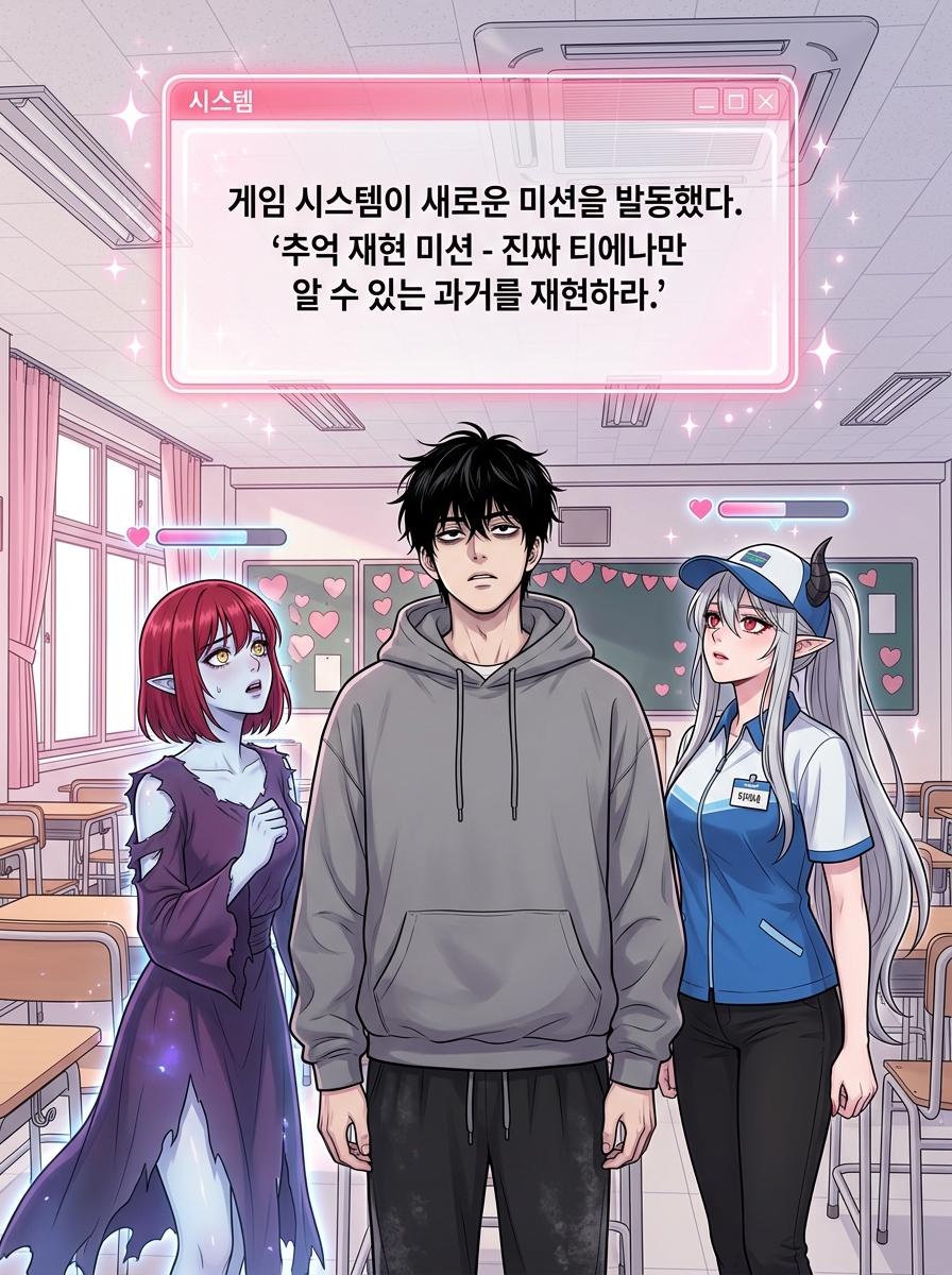 진짜와 가짜의 기억 게임 4컷