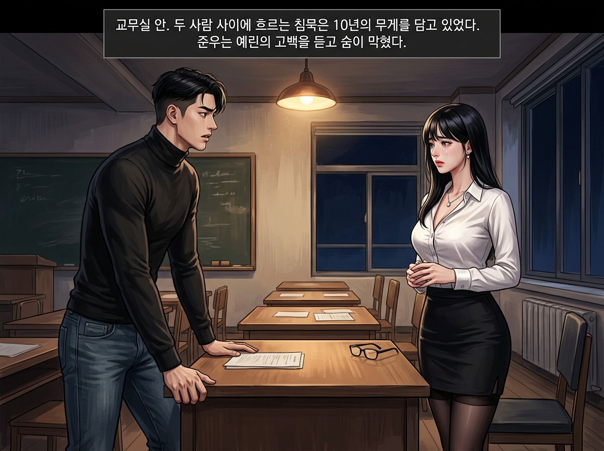 교생실습 선생님의 고백 14컷