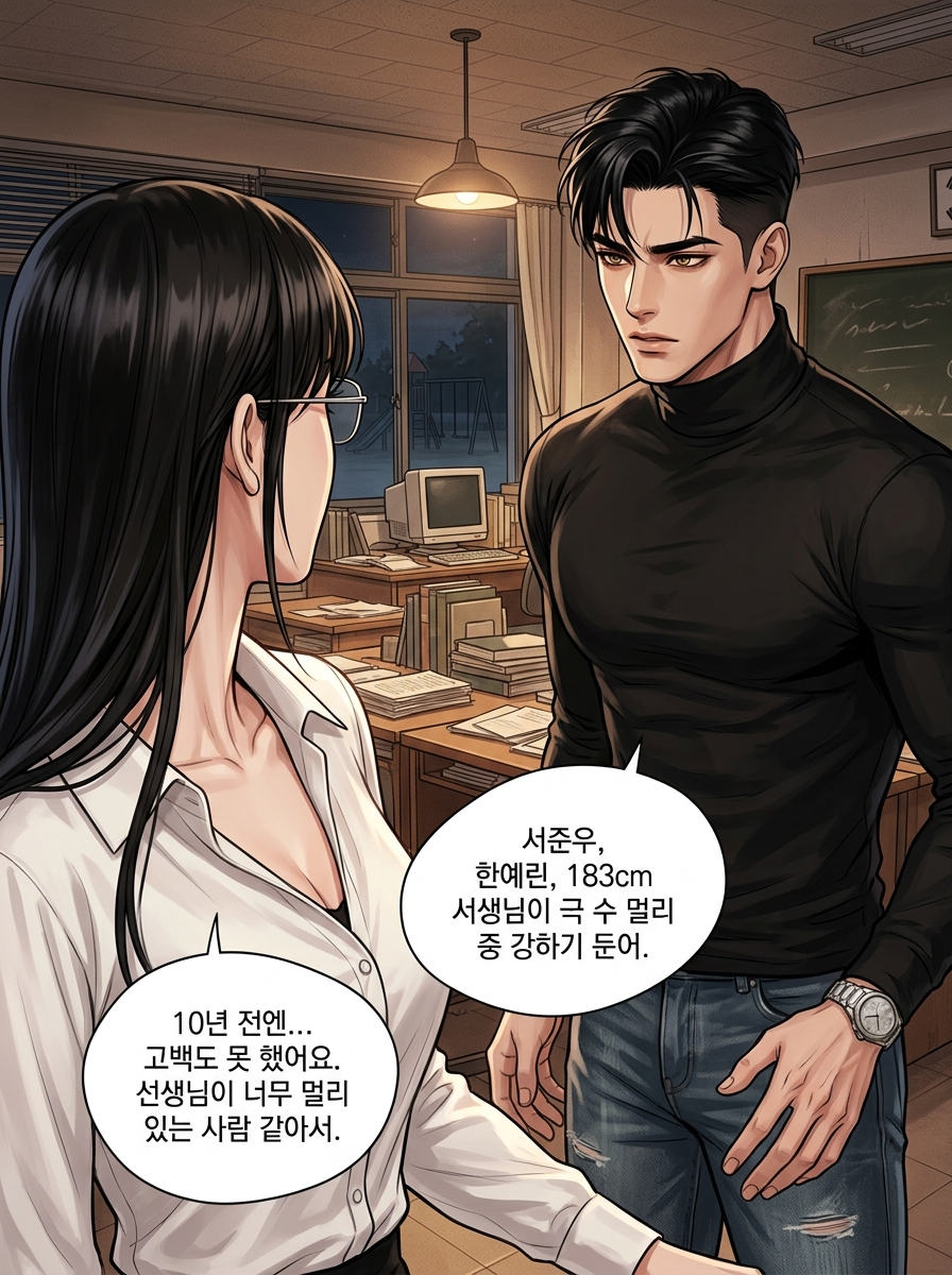 교생실습 선생님의 고백 17컷
