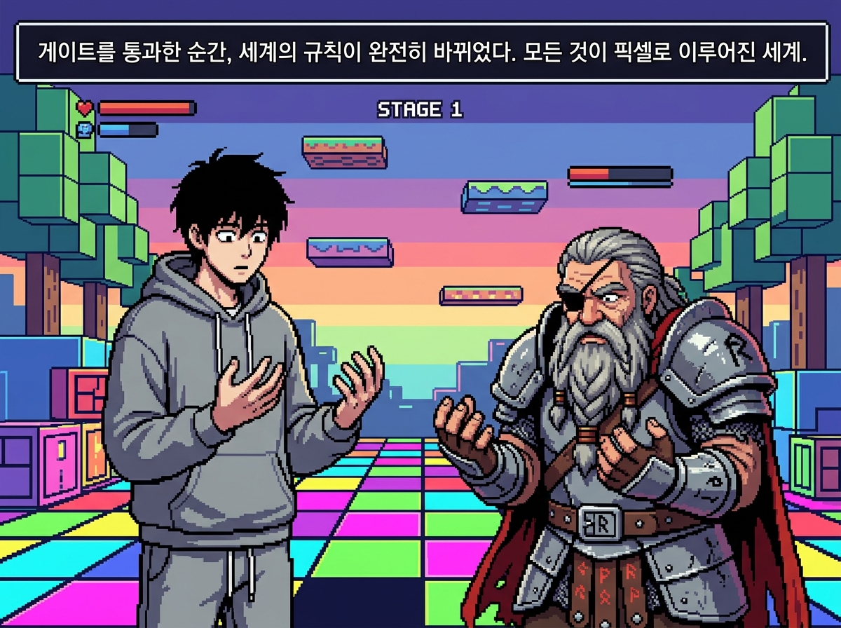 도트 세계의 규칙 9컷
