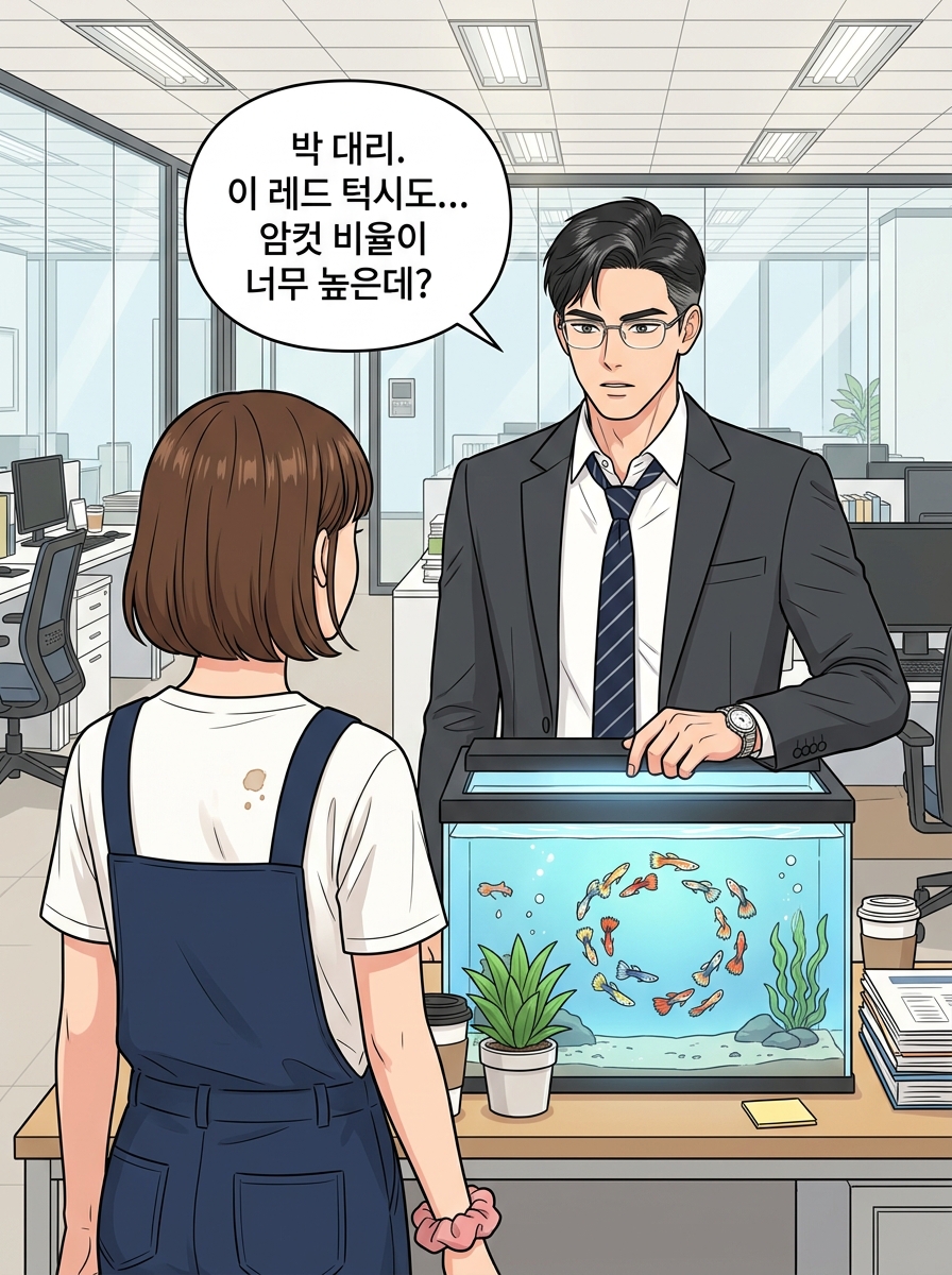 팀장님의 의외의 취미 5컷