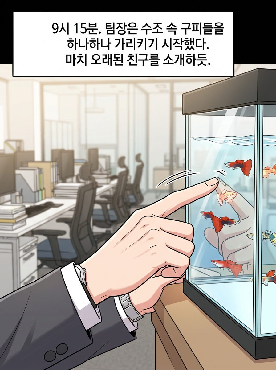 팀장님의 의외의 취미 9컷
